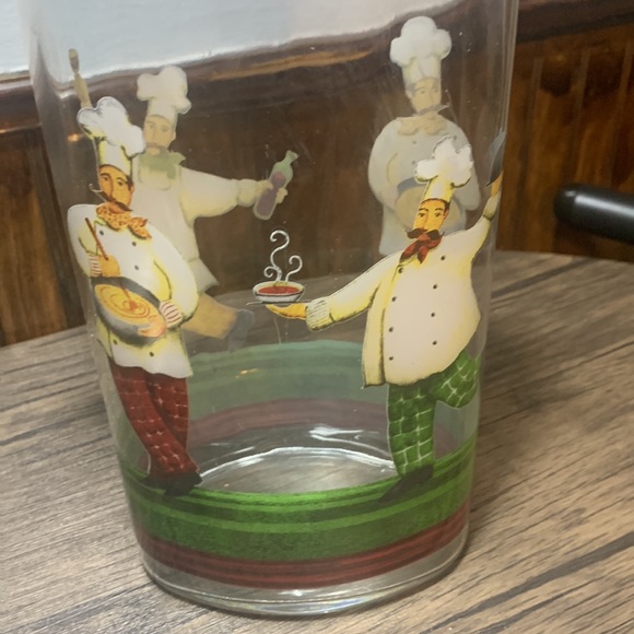 New Spaghetti and pasta canisters chef pattern - Picture 5 of 5